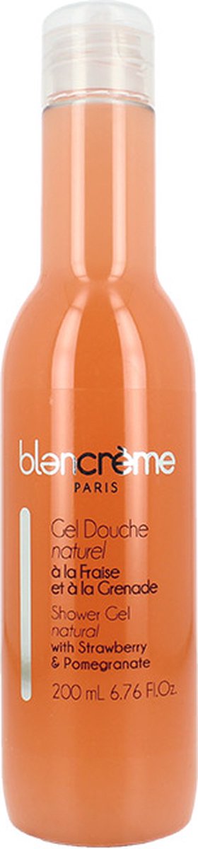 Blancrème - Douchegel / Shower Gel - Shower Gel with Strawberry & Pomegranate - 200 ml - Vegan
