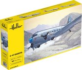 1:72 Heller 30372 C-47 Dakota Plane Plastic Modelbouwpakket