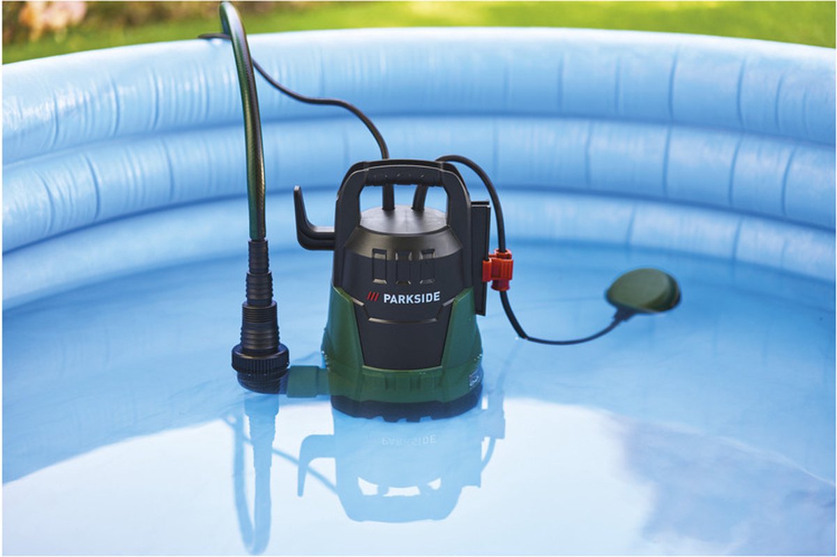 PARKSIDE® Dompelpomp 400 W - Debiet: max. 9000 l/u - Onderdompelingsdiepte: max. 7 m - Ideaal voor het leegpompen en overpompen van regentonnen, vijvers, bouwputten met grondwater of kelders na overstromingen of leidingbreuken – foto 3