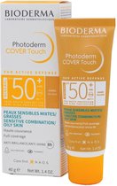 Bioderma Photoderm Cover Touch Solaire Minéral Haute Couvrance Crème SPF50+