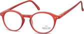 Montana Eyewear MR65C leesbril +1.50 Rood- rond