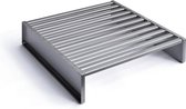 Grille de BBQ en acier inoxydable - 54x39x10 cm