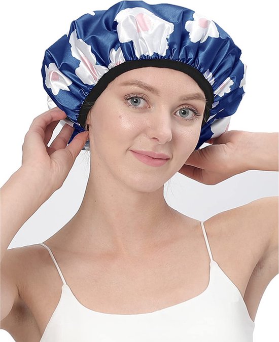 Douche muts Dames douchecape Shower cap Geschikt voor alle