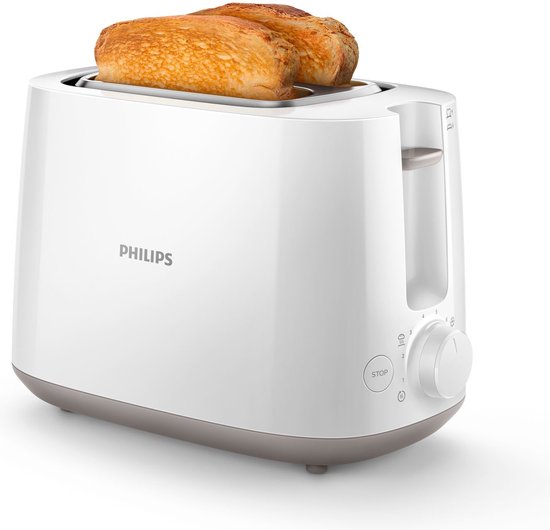 Foto: Philips daily hd2581 broodrooster wit