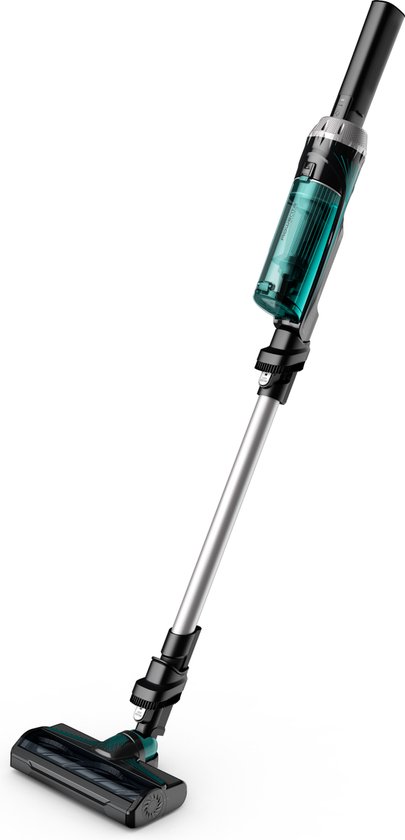 oplaadbare bezemstofzuiger 14,4v groen - rowenta - rh1127wo