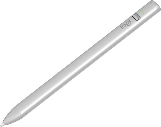 Logitech Crayon - Stylus Pen - Geschikt voor iPad - USB C - Zilver