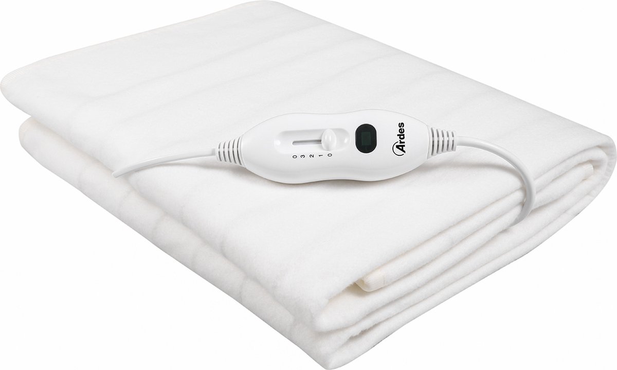 Bol.com Ardes AR4U80A elektrische deken/kussen Elektrisch onderdeken 60 W Wit Polyester aanbieding
