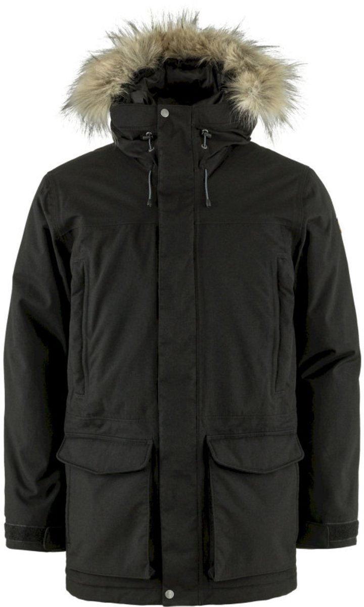 Fjällräven Nuuk Lite Parka Parka Heren L Zwart
