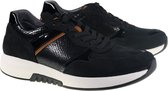Gabor rollingsoft sensitive 76.948.87 - dames rollende wandelsneaker - zwart - maat 37 (EU) 4 (UK)