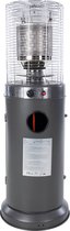 Sunred - Propus - Gas lijn - Grijs - Staand model - Terrasverwarmer - Gas - 10000 W – Verschillende standen – Piezo ontsteking - Gas heater