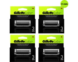Product afbeelding van Gillette Labs scheermesjes - 12 stuks