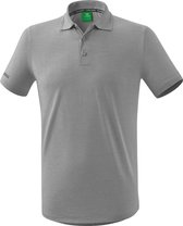 Erima Functionele Polo Kinderen - Grey Melange | Maat: 140