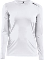T-shirt à manches longues Craft Rush pour femmes - blanc - taille L