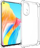 Anti-shock Back Cover voor de OPPO A78 4G Transparant