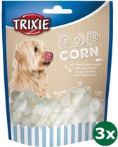 3x100 gr Trixie honden popcorn met tonijnsmaak lage calorieËn hondensnack