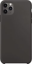 Geschikt voor: iPhone 11 Pro Siliconen Back Cover - Zwart