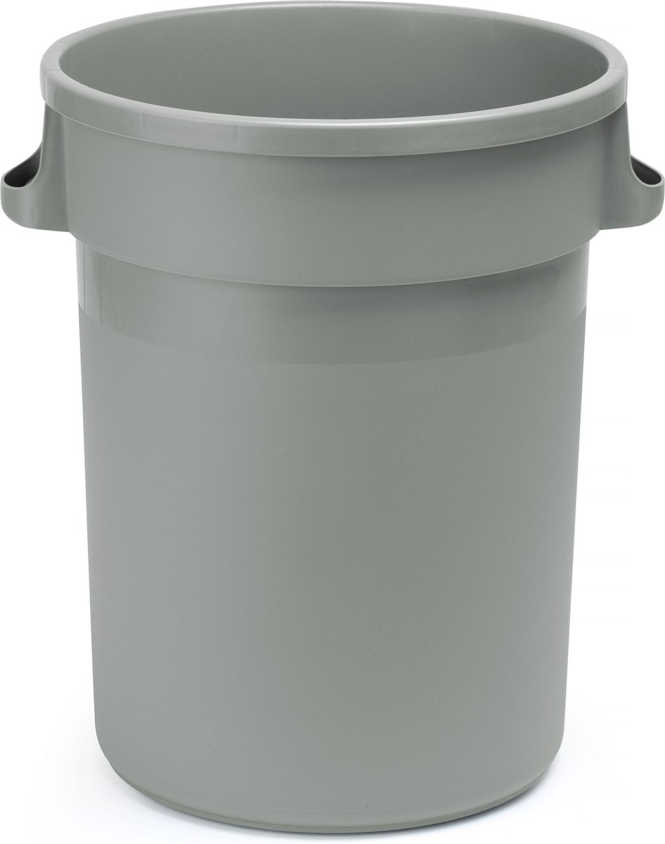 AmerBox Ronde afvalbak – 80L – robuust polypropyleen – Ø490x(H)620mm
