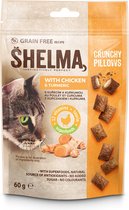 Shelma Premium Kattensnack - met Kip en Kurkuma - 5 x 60 g