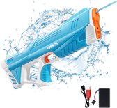 Igoods Waterpistool - Elektrische Waterpistool - Automatische Waterpistool - Watergun - Schiet Automatisch - Vult Automatisch - Zomer - Buitenspeelgoed - Blauw