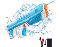 Igoods Waterpistool - Elektrische Waterpistool - Automatische Waterpistool - Watergun - Schiet Automatisch - Vult Automatisch - Zomer - Buitenspeelgoed - Blauw