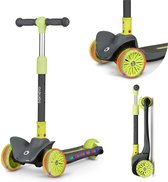 Trottinette enfant Lionelo Timmy - Trottinette d'équilibre pour enfants - à partir de 3 ans - jusqu'à 50kg - réglable - roues LED