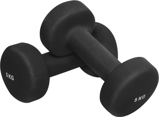 Gorilla Sports Halterset 31 kg - 12 halters - Aerobic - Gietijzer met coating