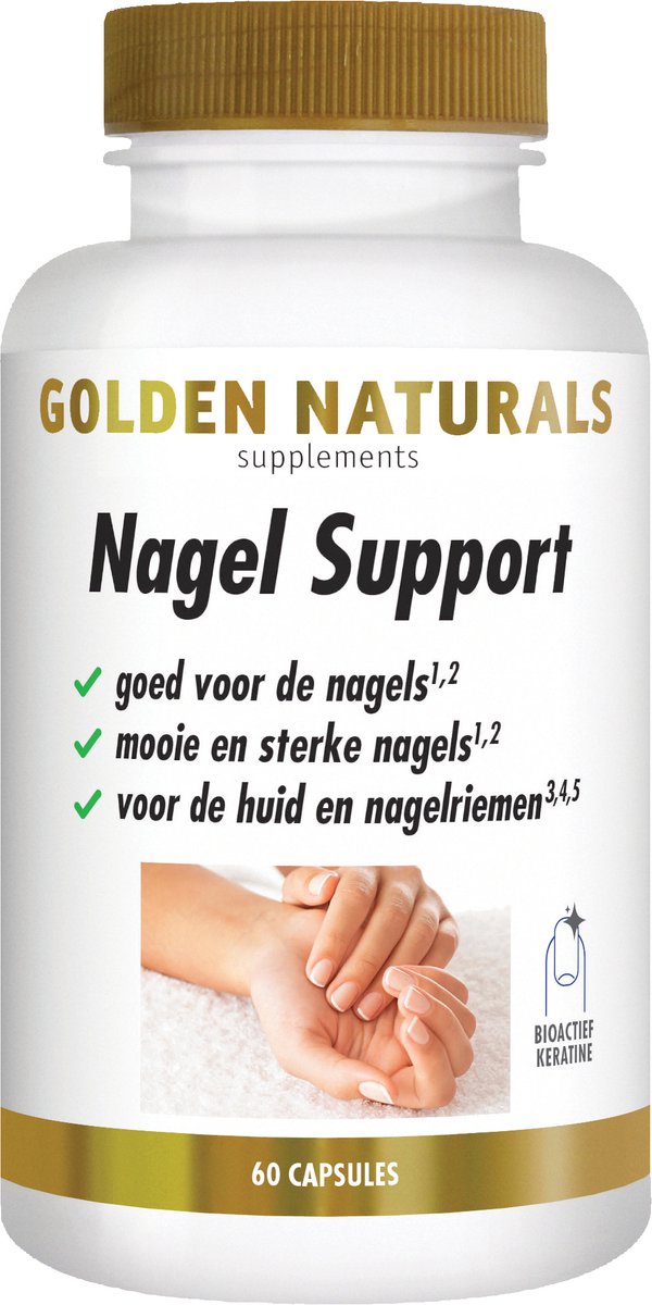 Goedkoopste Golden Naturals Nagel Support (60 vegetarische capsules