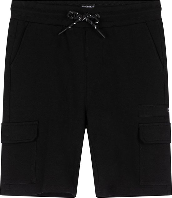 Jongens sweat short cargo - Zwart