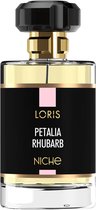 Loris Parfum Niche Petalia Rhubarb - 50ml - Extract Parfum - Unisex - Damesparfum - Herenparfum