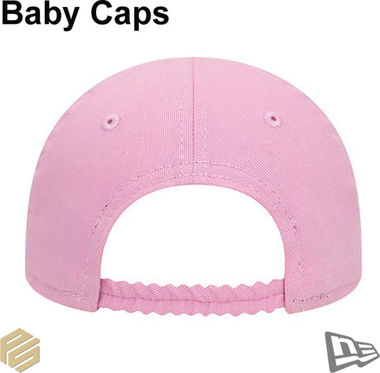 New Era - 0 tot 2 Jaar - Baby Cap - New York Yankees Infant League Essential Pink 9FORTY Cap - New Era