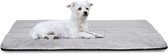AIO - Lit pour chien / Tapis pour animaux - Antidérapant - 80x60 cm - Grijs - Taille M