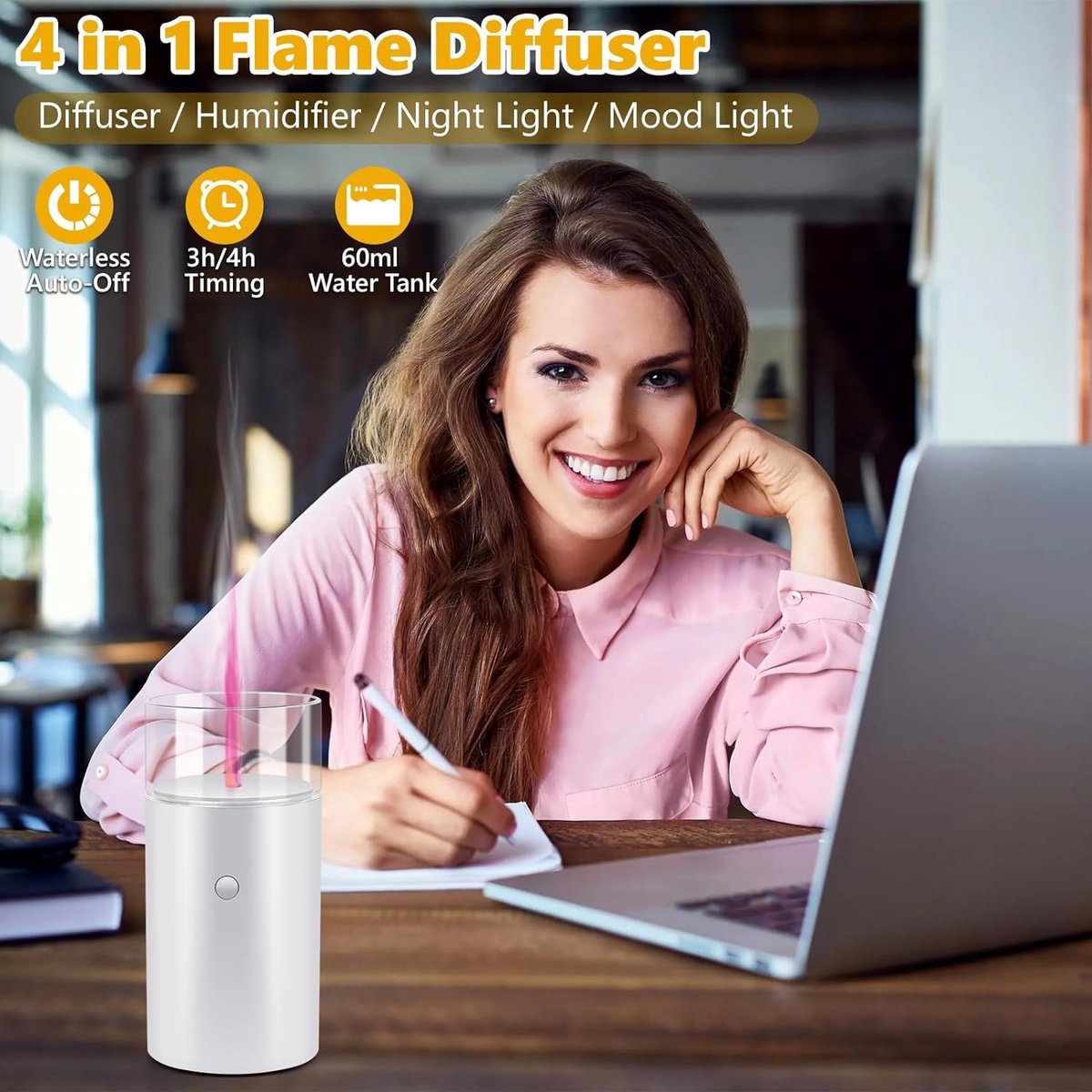 Goedkoopste Aroma Diffuser - Relax accessories – Aroma diffuser - Aromadiffuser ,60 Millilitres
