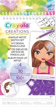 Crayola - Creations - Kleurboek - Make-Up Artist Schetsboek Voor Kinderen
