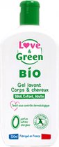 Love & Green Biologische Haar- en Lichaamswas 500 ml