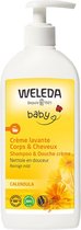 Weleda Baby Calendula Lichaams- en Haarwas 400 ml