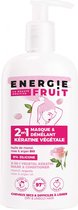 Energie Fruit 2in1 Ontwarrend Masker Plantaardige Keratine met Monoï, Roos en Arganolie 300 ml