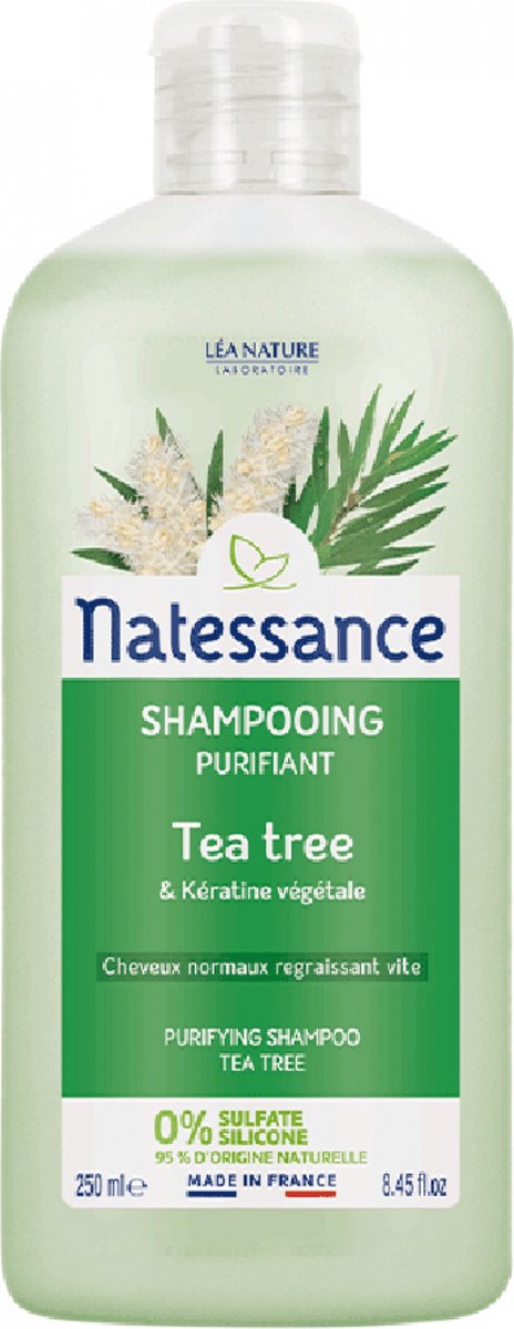 Natessance Tea Tree Zuiverende Shampoo 250 ml