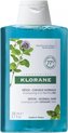 Klorane - Bio WATERMUNT - Shampoo - Normaal Haar - Detox en Glans - 200ml