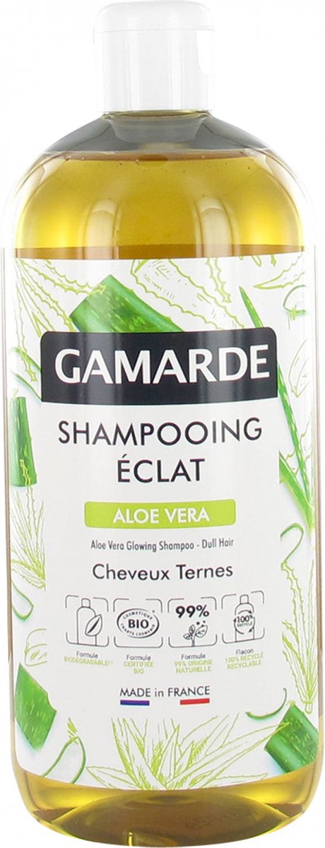 Gamarde Radiance Shampoo Aloë Vera Biologisch Dof Haar 500 ml