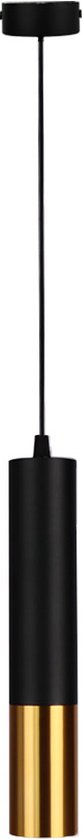 Langwerpige hanglamp 29CM | Zwart | GU10 fitting | 1M kabel