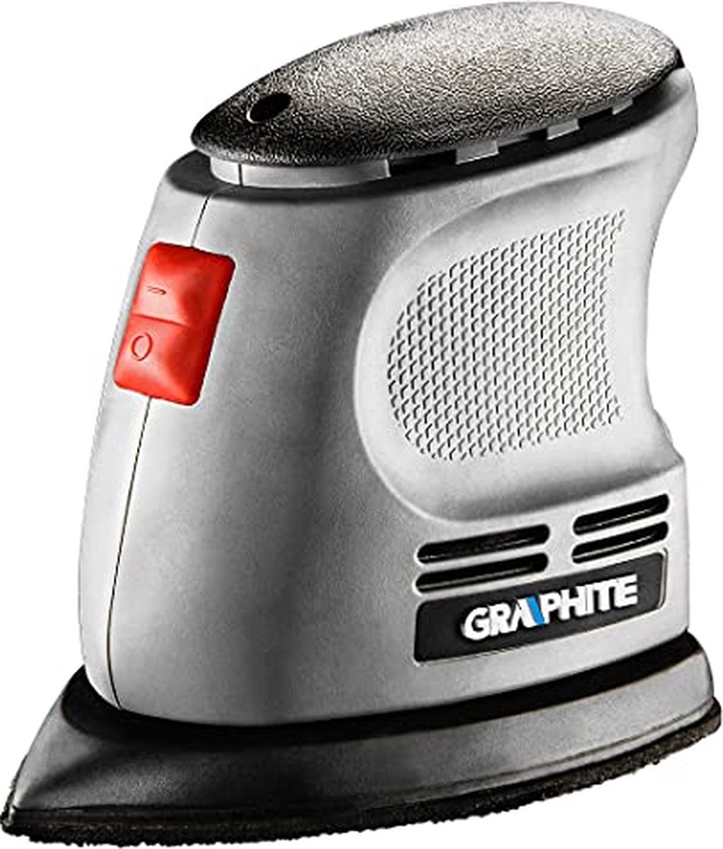 Graphite Mouse Schuurmachine 105w, Hook En Loop Systeem – foto 5