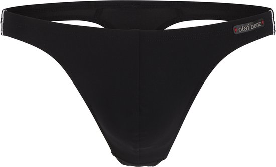 Olaf Benz Zwemstring - 8000 Black - maat S (S) - Heren Volwassenen - Polyamide- 1-07823-8000-S