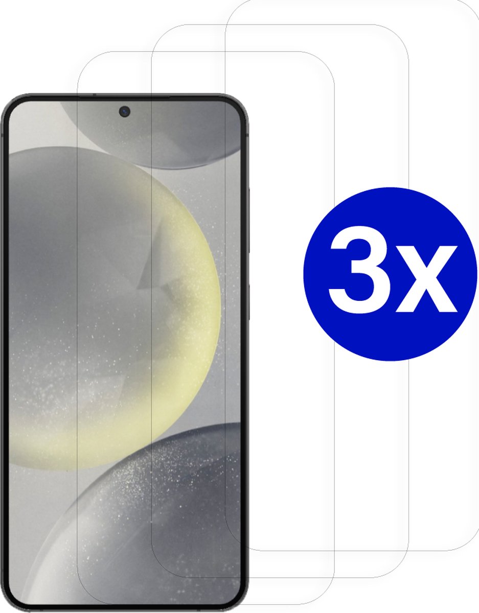 Triple Pack - Screenprotector geschikt voor OnePlus Nord - Tempered Glass - Beschermglas - Glas - 3x Screenprotector - Transparant