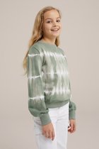 WE Fashion Meisjes sweater met tie-dye