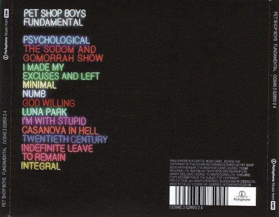 Fundamental - Pet Shop Boys