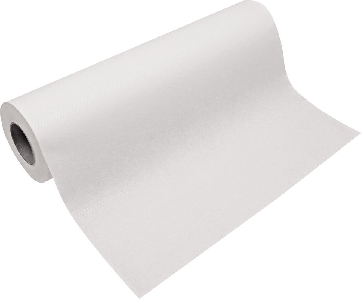 Goedkoopste TWINS Onderzoektafelpapier - Behandeltafelpapier - Onderzoeksbankpapier - Onderzoektafel papier - Papier voor behandeltafel - Cellulose - rol 2 laags 40 cm x 50 mtr