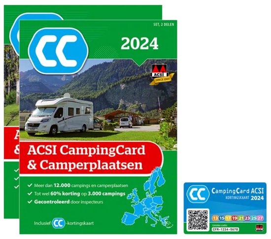 ACSI Campinggids – CampingCard & Camperplaatsen 2024