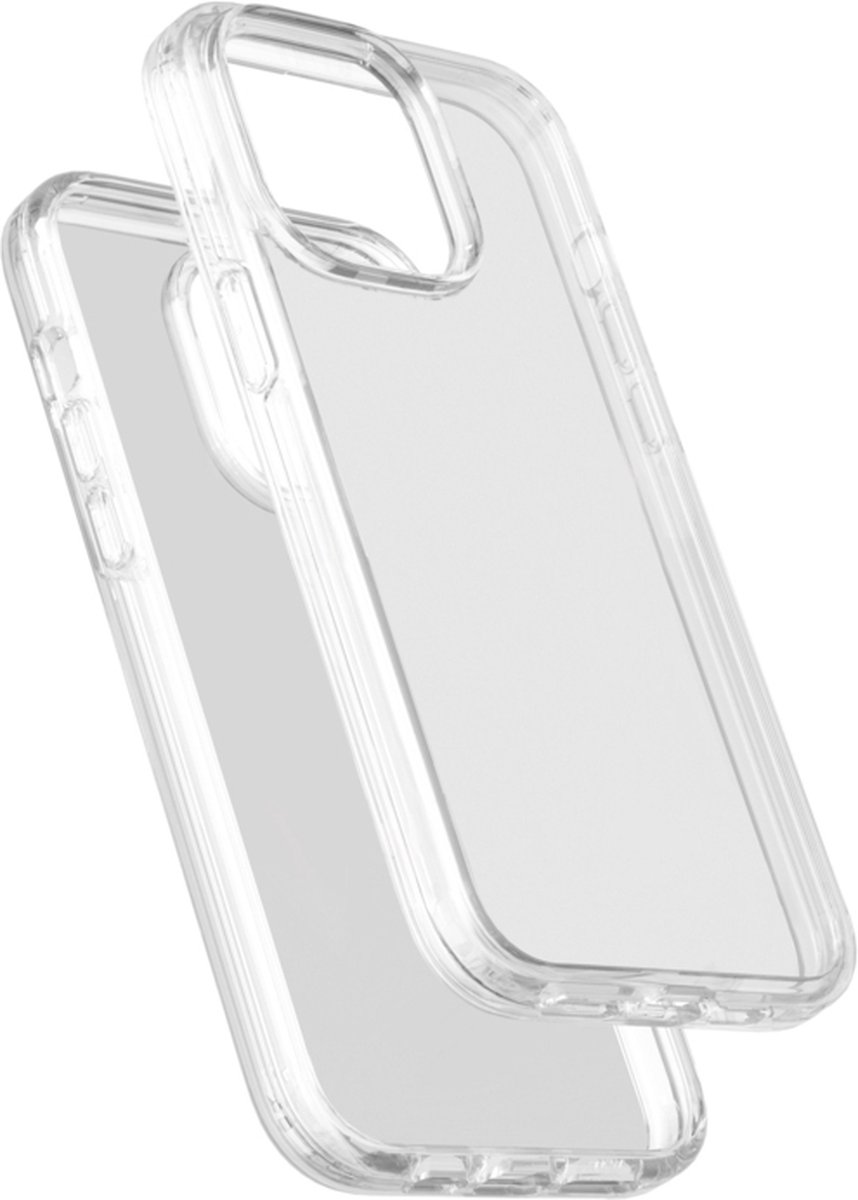 Transparant Hard-Cover Bescherm-Hoes + Screenprotector geschikt voor iPhone 15 PRO