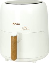 Jocca Nature Airfryer - Heteluchtfriteuse - Airfryers - Air Fryer - 3.8L - Bamboe/Wit - 2187
