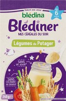 Blédina Blédîner Céréales du Soir Groenten van de Potager Vanaf 6 Maanden 240 g